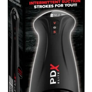PDX Elite Fuck-Gasm Light Automated Intimate Device, 24.5cm, Black