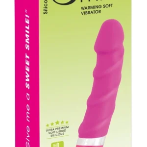 Sweet Smile Warming Soft Vibra Intimate Silicone Massager 22.8 cm