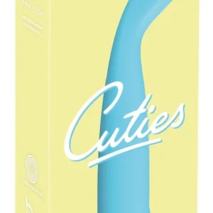 Cuties Mini Vibrator Blue 2.G - Compact Flexible Waterproof Model