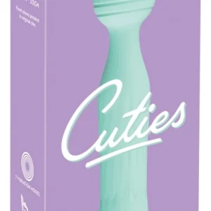 Cuties Mini Vibrator 2.G Green - Compact, Waterproof, 7 Modes
