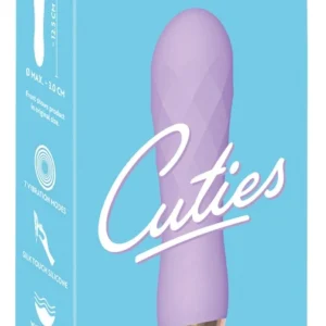 Cuties Mini Vibrator Purple 2nd Gen - Compact, 7 Modes, Waterproof