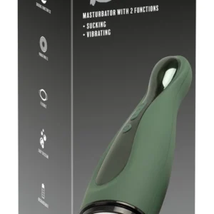 Rebel Intimate Machine 2-in-1 Suction & Vibration, Black, 25.8 cm