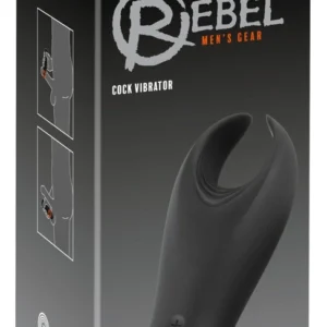 Rebel Flexible Silicone Intimate Machine with Vibro-Wings Black 16cm