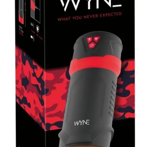 WYNE Intimate Machine Negative Pressure Suction & Vibration, 23.7 cm, Black