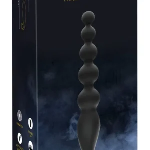 ANOS Vibrating Anal Beads Flexible 7-Mode Silicone 22.1cm Black