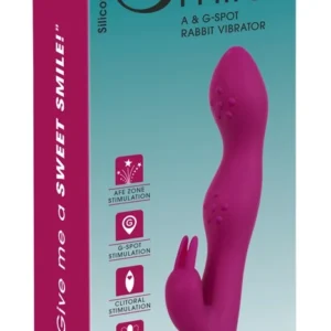 Sweet Smile A&G Spot Vibrato Flexible Silicone Stimulation System 23.6cm