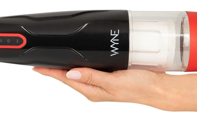 WYNE Rotating Intimate Machine 05 with LED Light & Sound, 28.8 cm