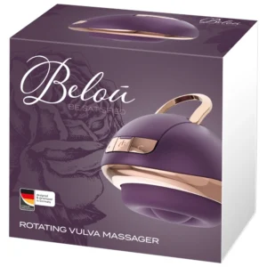 Belou Rotating Massager Hotspot Specialist, Silicone, USB, Compact, 9.9 cm