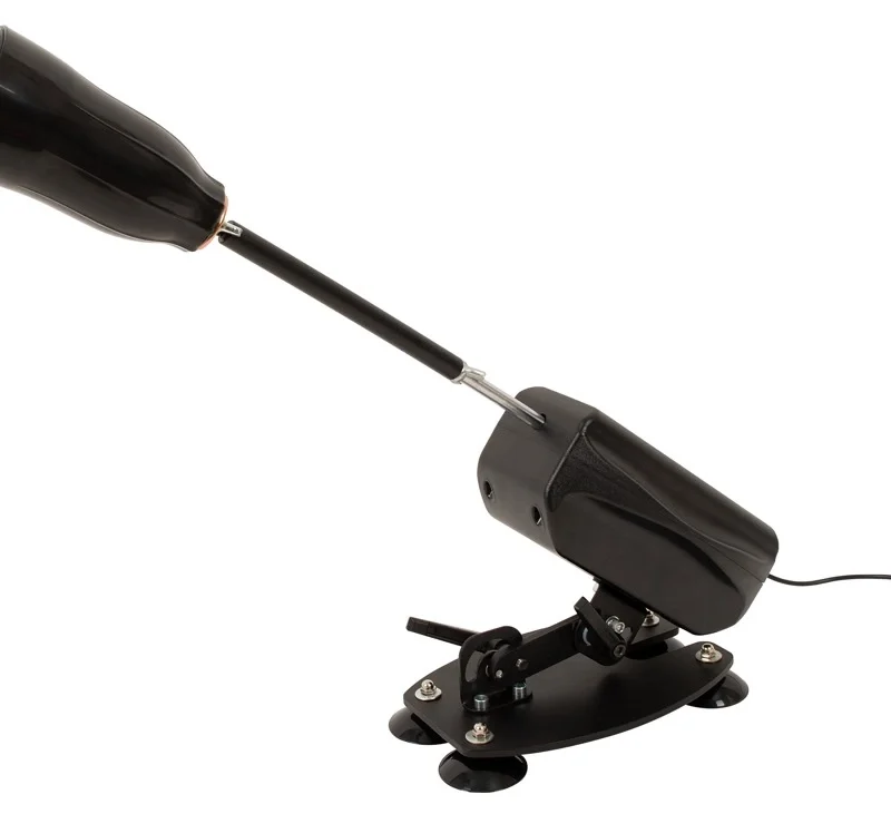 You2Toys RC PowerDrive Intimate Machine with Attachments, Adjustable, Black