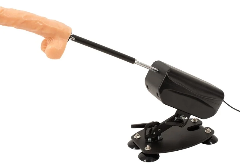 You2Toys RC PowerDrive Intimate Machine with Attachments, Adjustable, Black