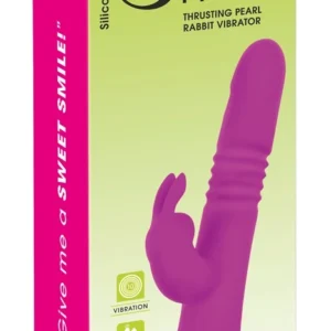 Sweet Smile Thrusting Pearl Ra Pink Dual-Action Intimate Device 26cm