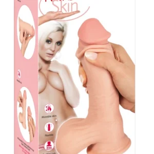 Nature Skin Intimate Model 20cm - Flexible System, Suction Base, TPE