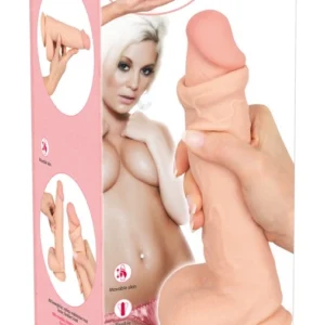 Nature Skin Intimate Machine L with Movable Surface 25cm, TPE, Suction Base