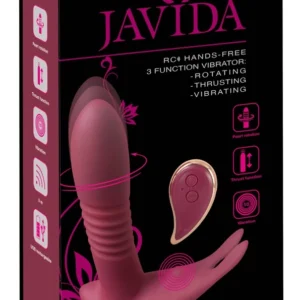 Javida RC Hands-free Vibrator 3 Functions Silicone 14.5 cm Purple