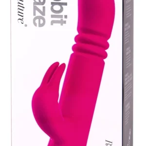 Vibe Couture Ablaze Dual-Action Vibrator with Heating & Thrusting, 23.5cm