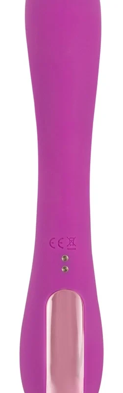 Javida Thumping Rabbit Vibrator - Dual Motor, Silicone, USB Rechargeable