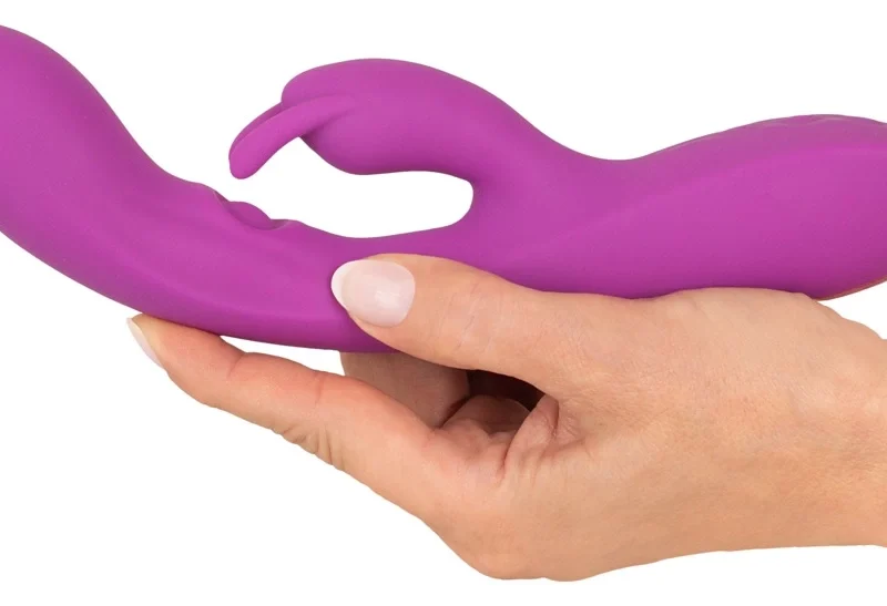 Javida Thumping Rabbit Vibrator - Dual Motor, Silicone, USB Rechargeable