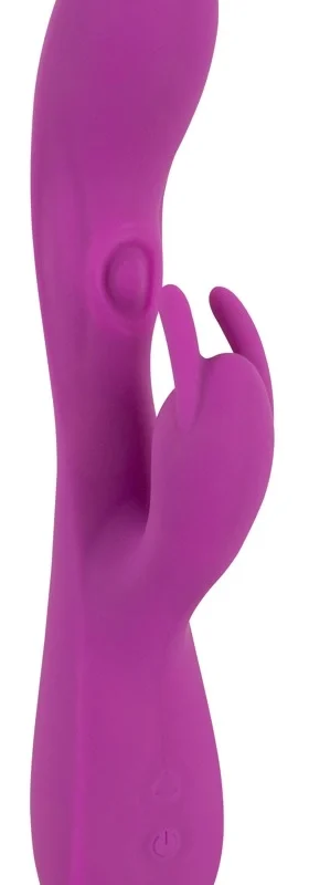 Javida Thumping Rabbit Vibrator - Dual Motor, Silicone, USB Rechargeable