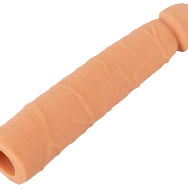 Nature Skin Extension Sleeve TPE 24cm Flexible Anatomical Design