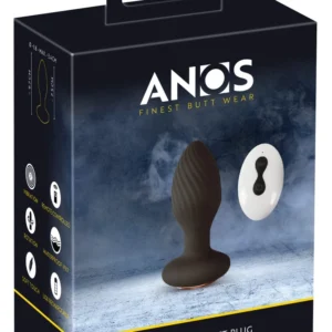 ANOS RC Rotating Plug - Spiral Surface, 7 Modes, Silicone, 9.7 cm