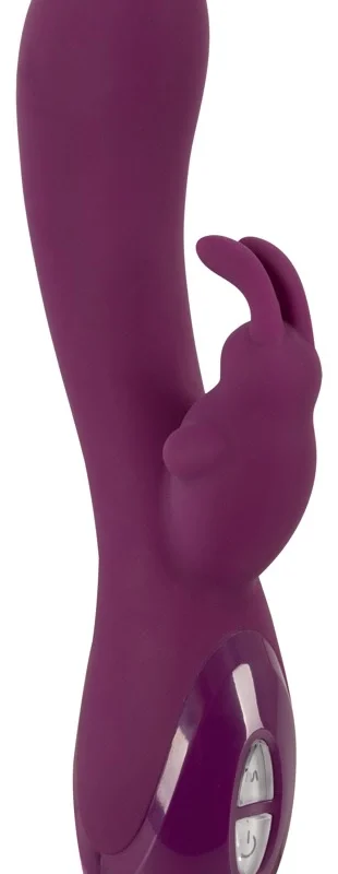 Sweet Smile Rabbit Vibe Silicone Model, 3 Motors, Waterproof, 21.4 cm