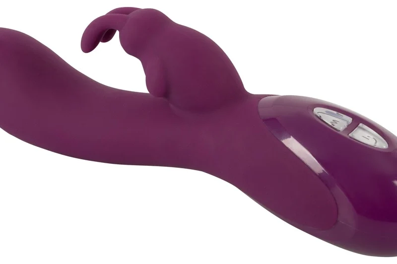 Sweet Smile Rabbit Vibe Silicone Model, 3 Motors, Waterproof, 21.4 cm
