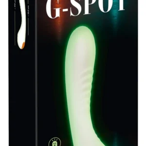 You2Toys Glow G-Spot Silicone Vibrator, Waterproof, 9 Modes, 17.9cm