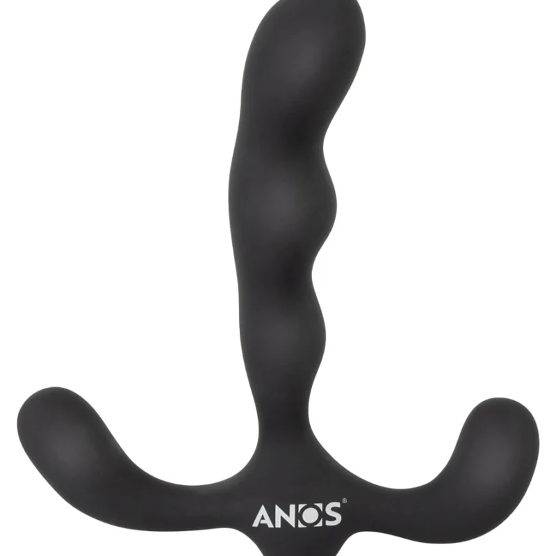 ANOS Prostate Plug 3-Motor Silicone Model, Waterproof, 13cm, Black