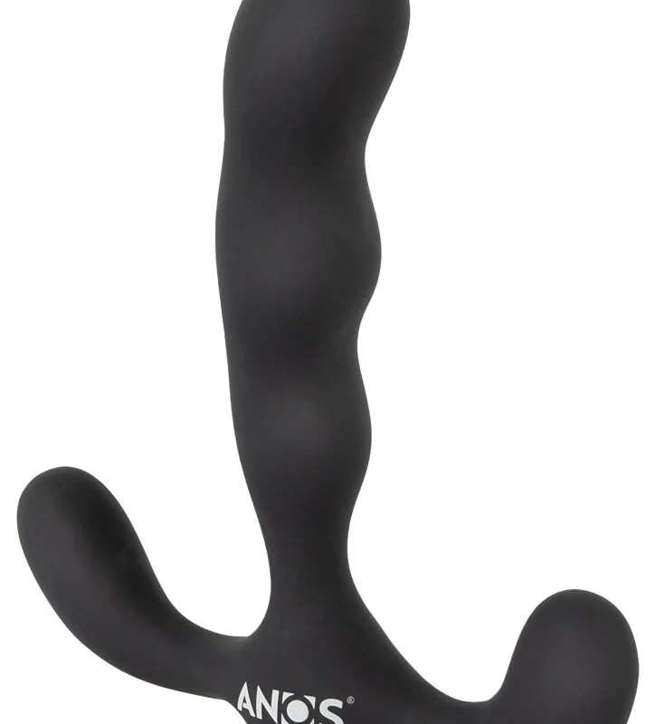ANOS Prostate Plug 3-Motor Silicone Model, Waterproof, 13cm, Black