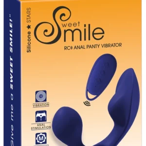 Sweet Smile RC Dual Remote-Controlled Panty System Silicone Black