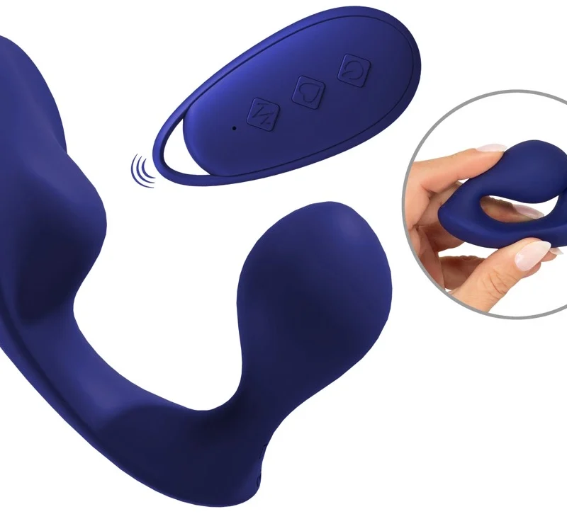 Sweet Smile RC Dual Remote-Controlled Panty System Silicone Black