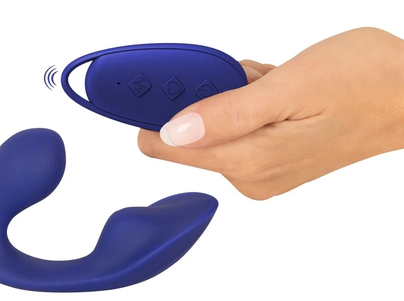Sweet Smile RC Dual Remote-Controlled Panty System Silicone Black