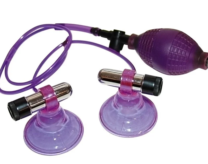 You2Toys Ultraviolet Nipple Stimulation System with Vibration, Purple