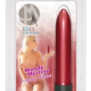 Mandy Mystery Baby Vibe Red 13cm Multi-Speed Personal Massager