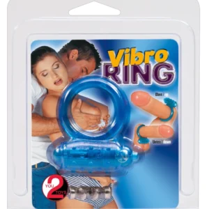 You2Toys Blue Intimate Ring with Removable Vibrating Module 3cm