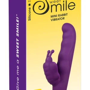 Smile G-Butterfly Silicone Dual Motor Intimate Device Purple 15.5cm