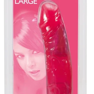 You2Toys Pink Love Large Intimate Massager 22cm Transparent Pink