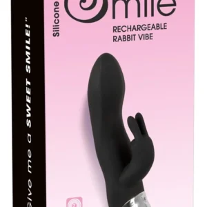 Sweet Smile Rechargeable Rabbit Vibrator Dual Motor Silicone 21cm