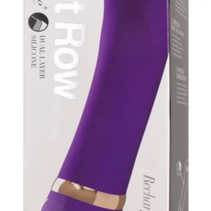 Front Row Rechargeable G-spot Device Purple 22 cm Ergonomic Silicone