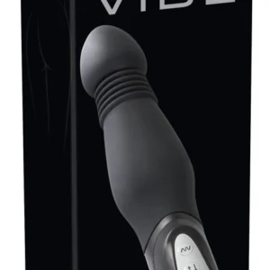You2Toys Black Thrusting Anal Machine, 23.5 cm, 7 Modes, Silicone