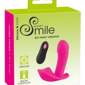 Sweet Smile RC Rechargeable Panty Vibe - Remote Control, Silicone, Pink