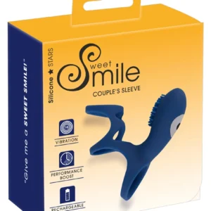 Sweet Smile Intimate Sleeve Rechargeable 10 Modes Silicone 10x3cm