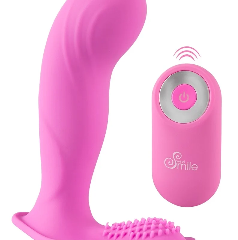 Sweet Smile G-spot Panty Vibe - Remote-Controlled Compact Model, Purple