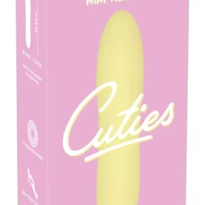 Cuties Mini Intimate Massager Yellow 7-Mode Waterproof 13.2 cm