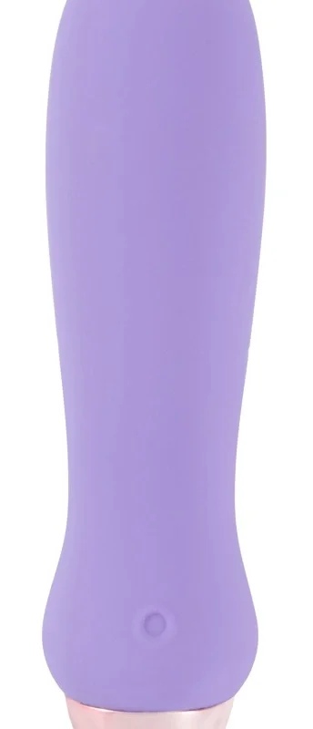 Cuties Mini Vibrator Purple - 7 Modes, Rechargeable, Waterproof