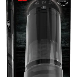 PDX Elite Extender Pro Adjustable Transparent Vibrating Pump 14.5cm