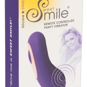 Sweet Smile RC Panty Vibrator Compact Remote-Controlled Silicone 8.8cm