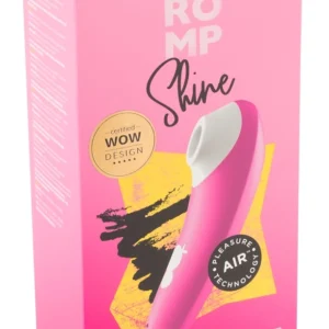 ROMP Shine Intimate Air Pulse Device, 10 Modes, Waterproof, Yellow