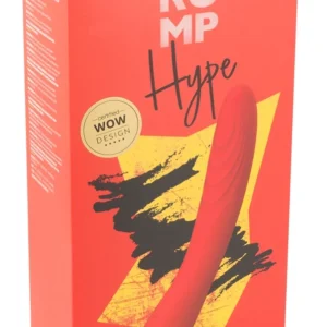 ROMP Hype Rechargeable Silicone Vibrator - 10 Modes, Waterproof, 21 cm