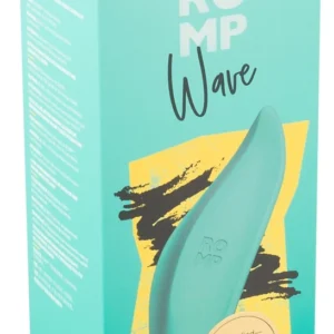 ROMP Wave Lay-On Vibrator - Ergonomic, Flexible, Waterproof, Pink